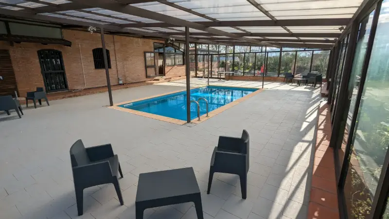La piscina d’inverno